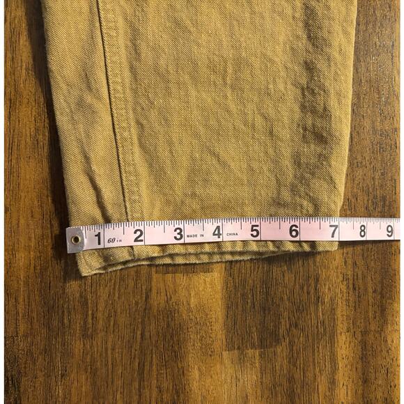 Poetry Women’s 12 34 x 28 Pants Hemp Organic Cotton Tapered Leg High Rise - Picture 13 of 13